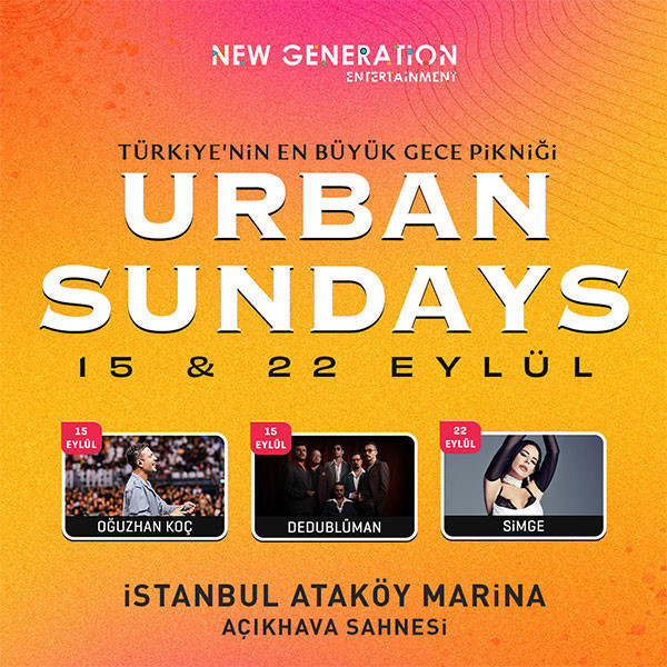 URBAN SUNDAYS : Simge & Oğuzhan Koç & Dedüblüman
