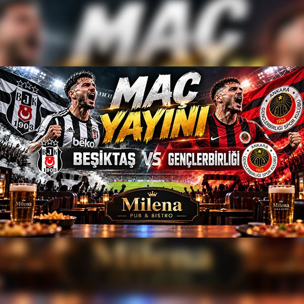 Beşiktaş - Gençlerbirliği Maç Yayını