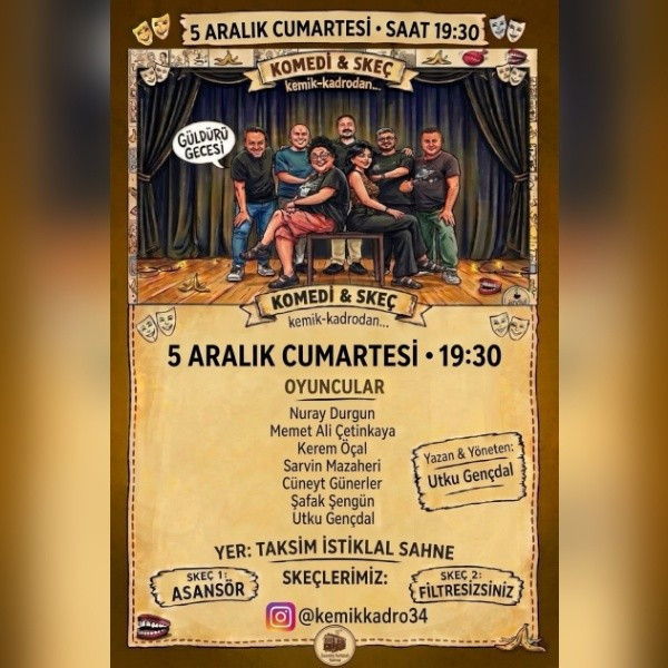 Kemik Kadro Komedi Gecesi