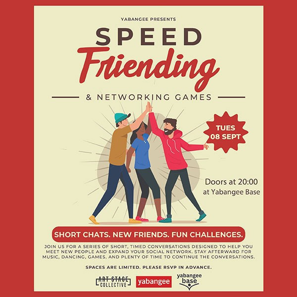 Speed Friending & Networking Games Night