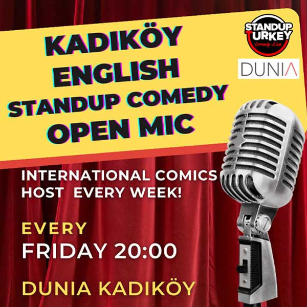 English Stand-up Comedy Open Mic