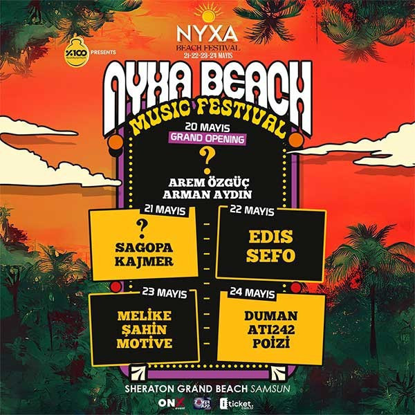 NYXA Beach Festival - Samsun