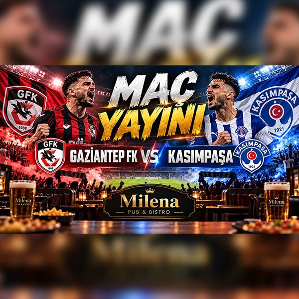 Gaziantep FK - Kasımpaşa Maç Yayını