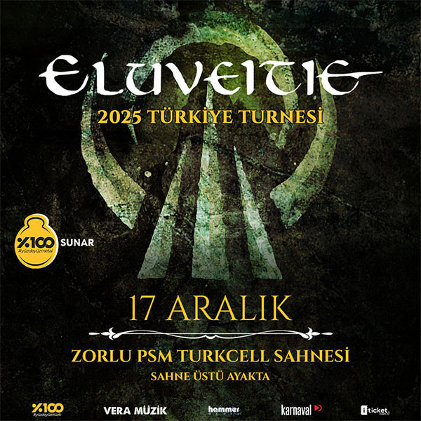 %100 Metal Sunar: Eluveitie | İstanbul