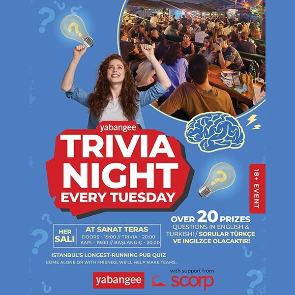 Trivia Night: Questions in English & Turkish