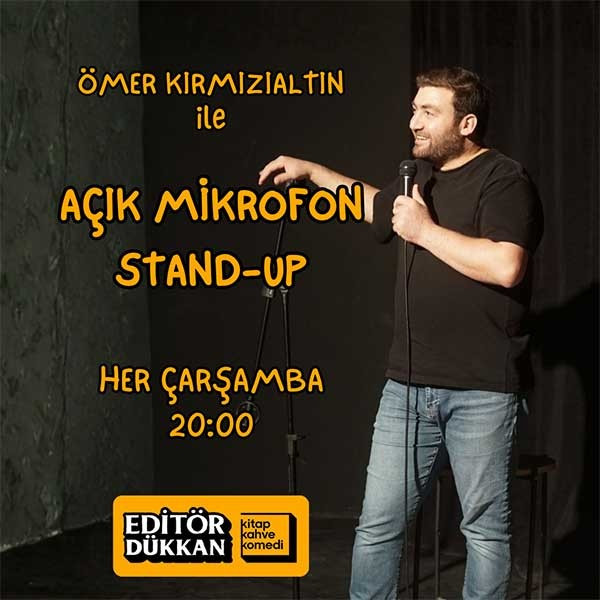 Ömer Kırmızıaltın ile Açık Mikrofon Stand-up