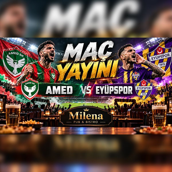 Amed - Eyüpspor Maç Yayını