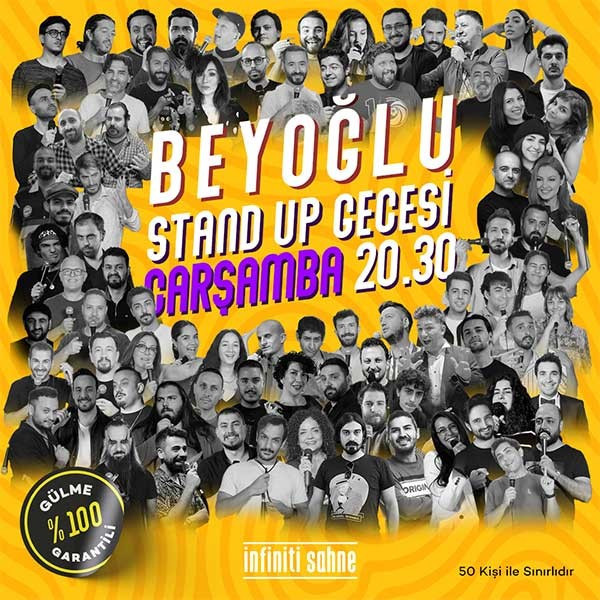 Stand up Taksim Beyoğlu Açık Mikrofon Çarşamba