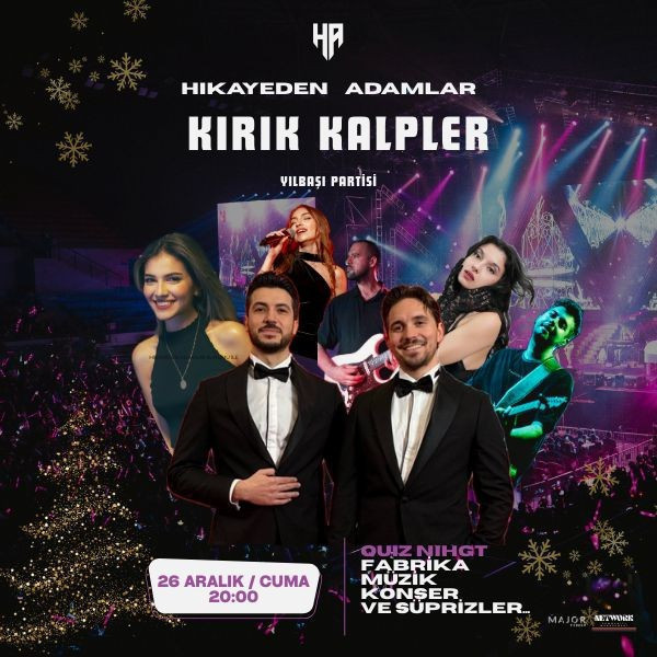 Hikayeden Adamlar Kırık Kalpler Yılbaşı Partisi