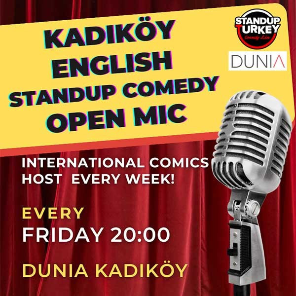 Kadıköy English Stand-up Comedy Open Mic