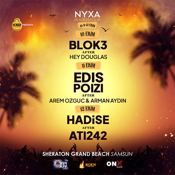 NYXA Beach Festival - Samsun
