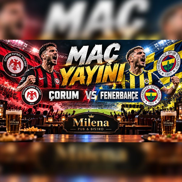 Çorum - Fenerbahçe Maç Yayını