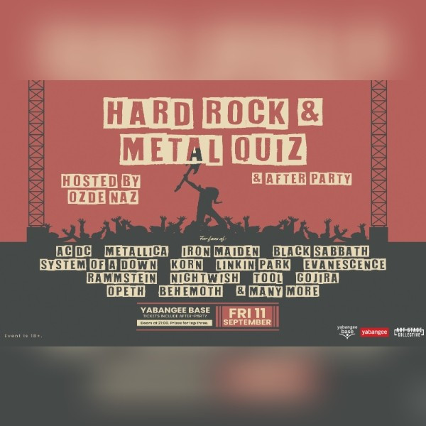 Hard Rock & Metal Quiz Night (with After-Party)