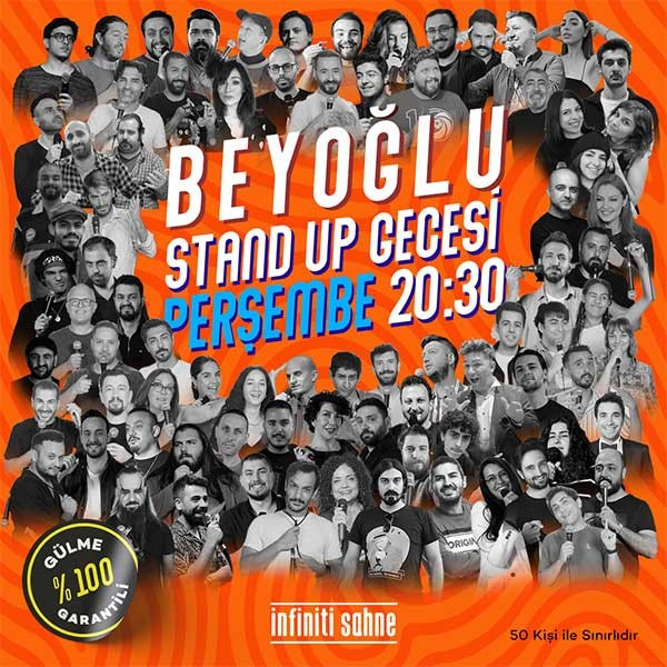 Stand up Taksim Beyoğlu Açık Mikrofon Perşembe