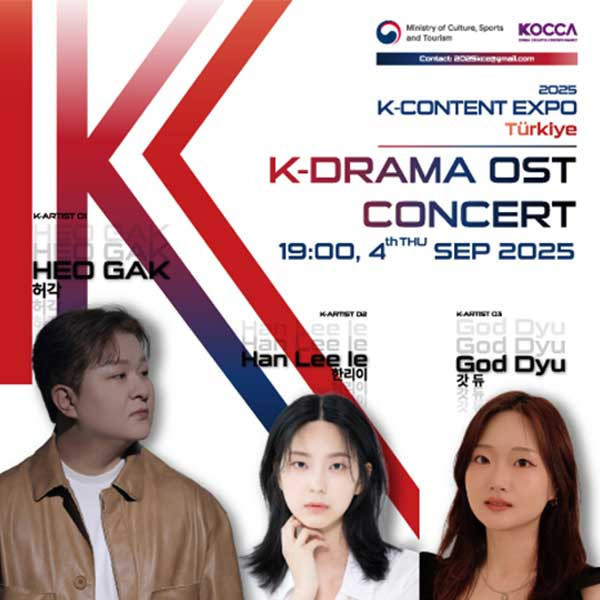 2025 K-CONTENT EXPO in Türkiye – K-Drama OST Concert
