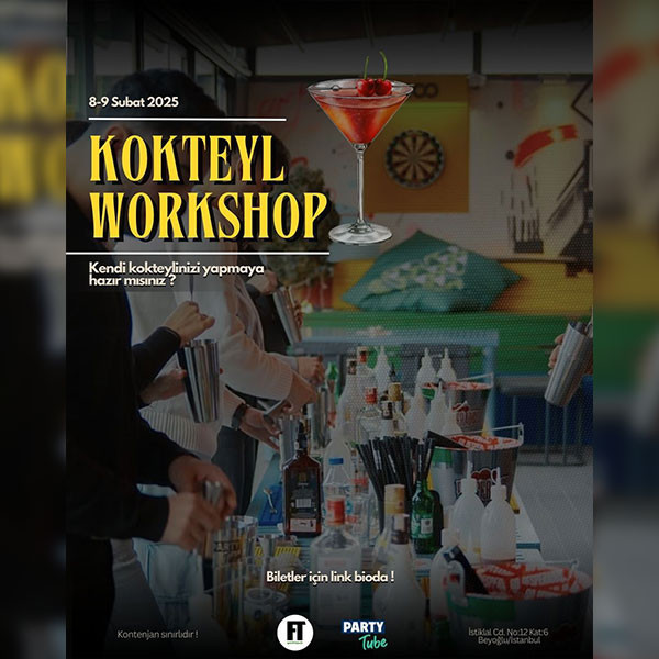 Fakülte Teras Kokteyl Workshop
