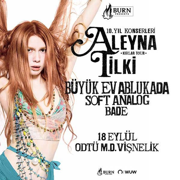Aleyna Tilki 10. Yıl Konser Serisi Kırlar Turnesi