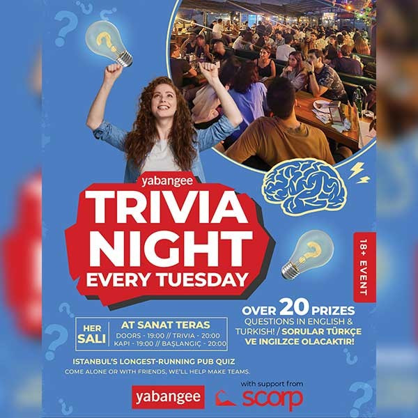 Trivia Night: Questions in English & Turkish
