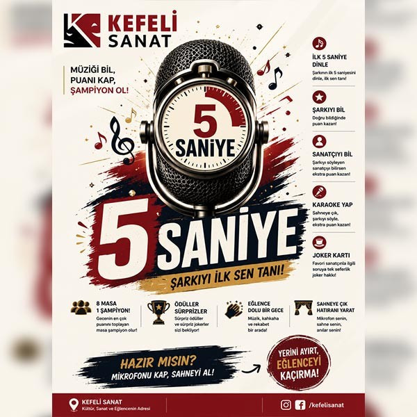 5 Saniye