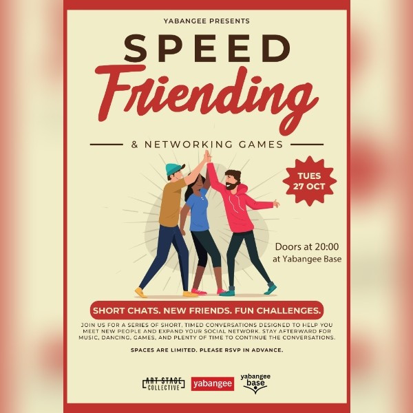 Speed Friending & Networking Games Night