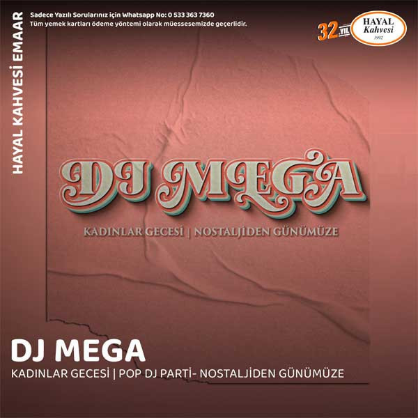 DJ Mega POP DJ Parti-Nostaljiden Günümüze