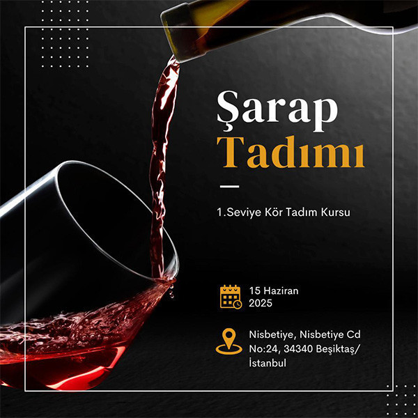 1. Seviye Şarap Kör Tadım Kursu