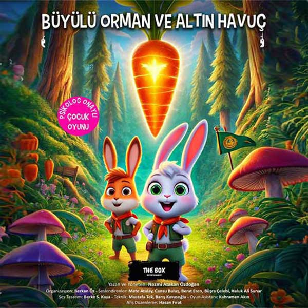 Büyülü Orman ve Altın Havuç Tiyatro Oyunu