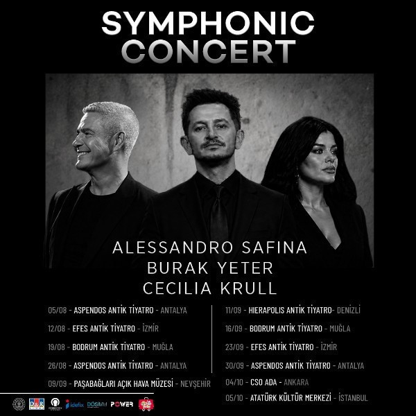 Symphonic Concert with Burak Yeter & Alessandro Safina & Cecilia Krull