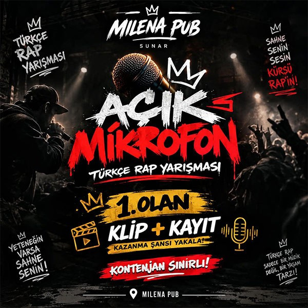 Açık Mikrofon-Rap Yarışması