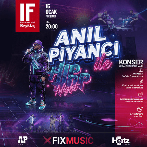 Anıl Piyancı İle Hip Hop Night