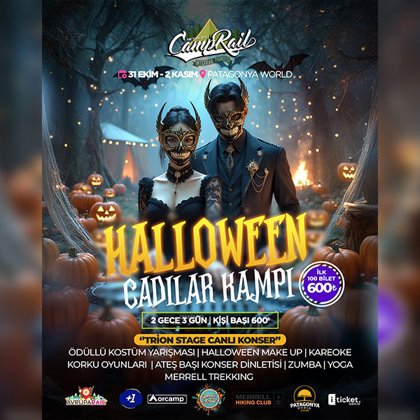 Camprail Halloween Sonbahar Kampı