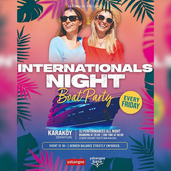 Internationals Night Boat Party