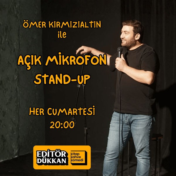 Ömer Kırmızıaltın ile Açık Mikrofon Stand-up