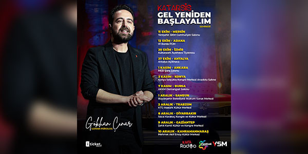 Gökhan Çınar - Katarsis - Gel Yeniden Başlayalım - Samsun Büyükşehir Belediyesi Atakum Sanat Merkezi - SAMSUN
