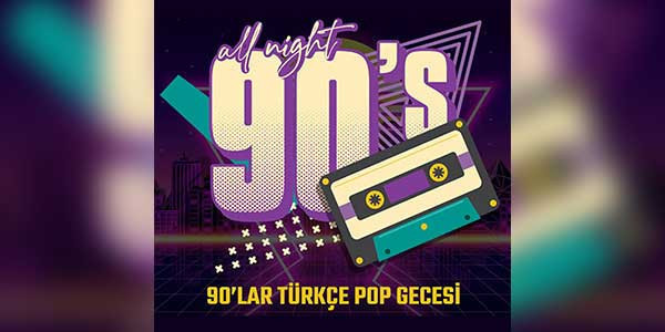 Dj Sedef Kültekin İle 90'lar 00'ler Türkçe Pop - Hayal Kahvesi Aqua Florya - İSTANBUL