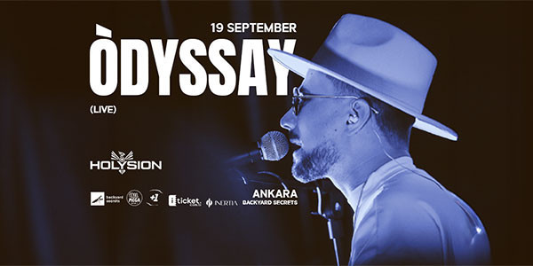 Holysion Project + ODYSSAY (Live) - Backyard Secrets - ANKARA