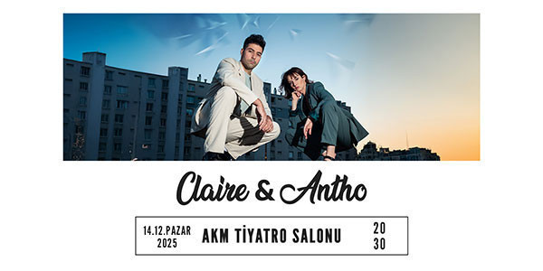 SUR UN FIL - Claire ve Antho - İstanbul Atatürk Kültür Merkezi - İSTANBUL