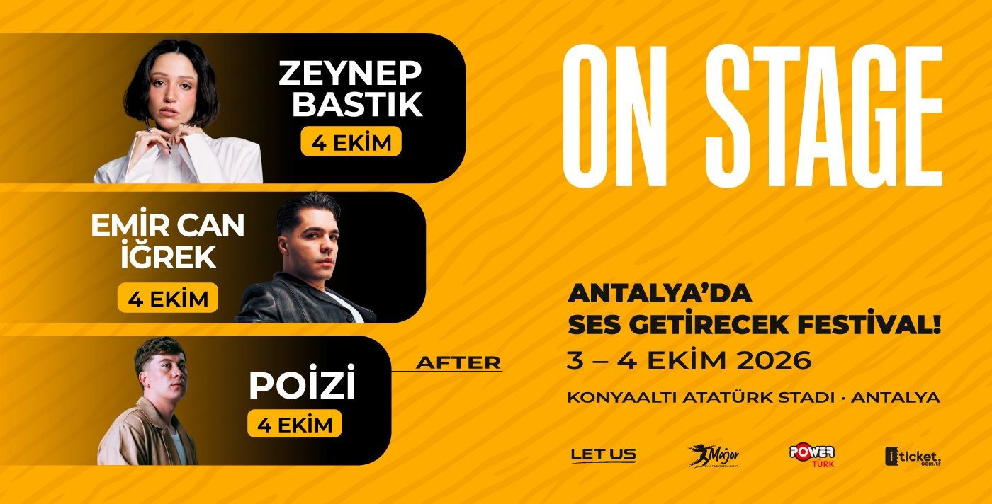On Stage Antalya 2026 - Zeynep Bastık, Emir Can İğrek, Poizi