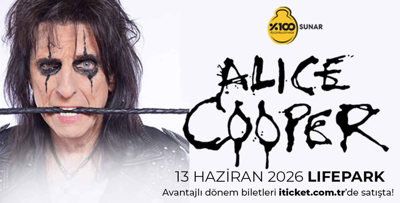 %100 Metal Sunar: Alice Cooper
