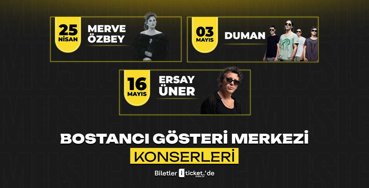 Bostancı Gösteri Merkezi Konserleri