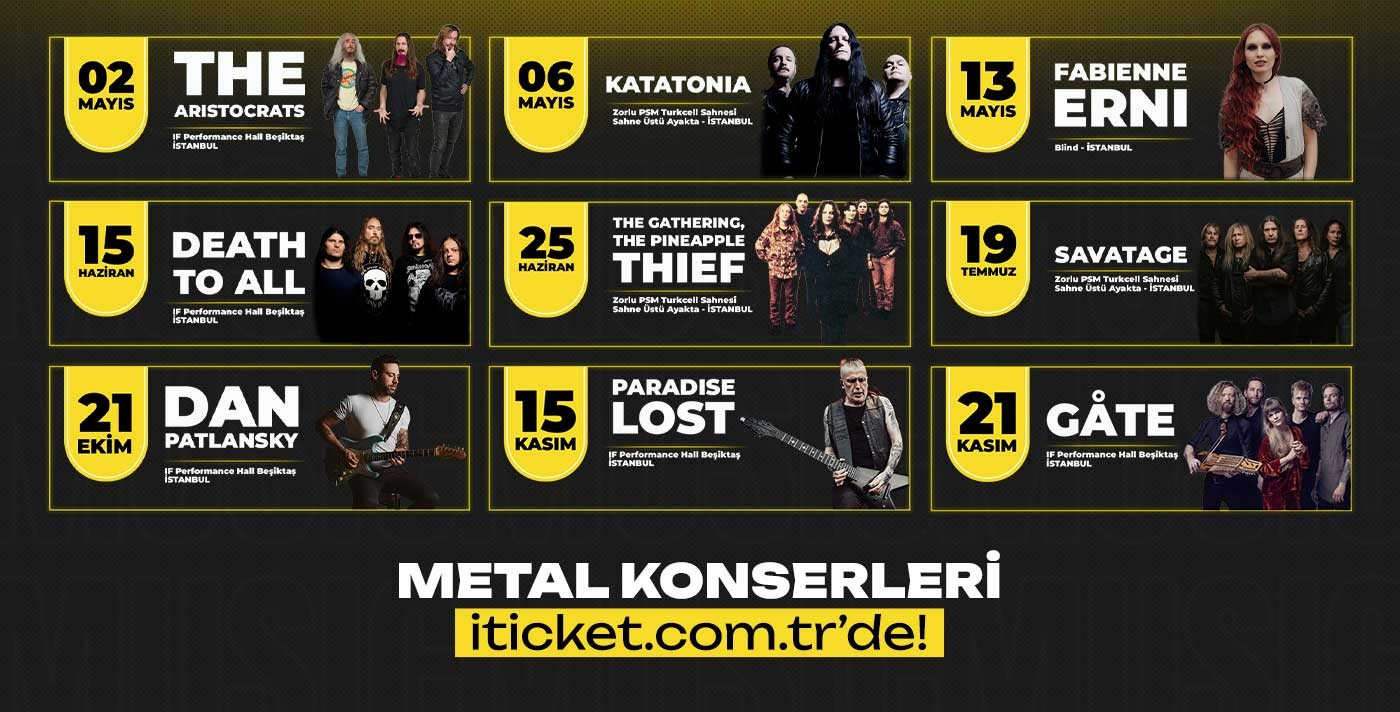 İstanbul Metal Konserleri