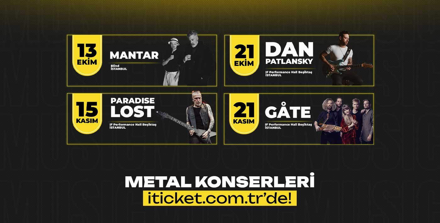 İstanbul Metal Konserleri