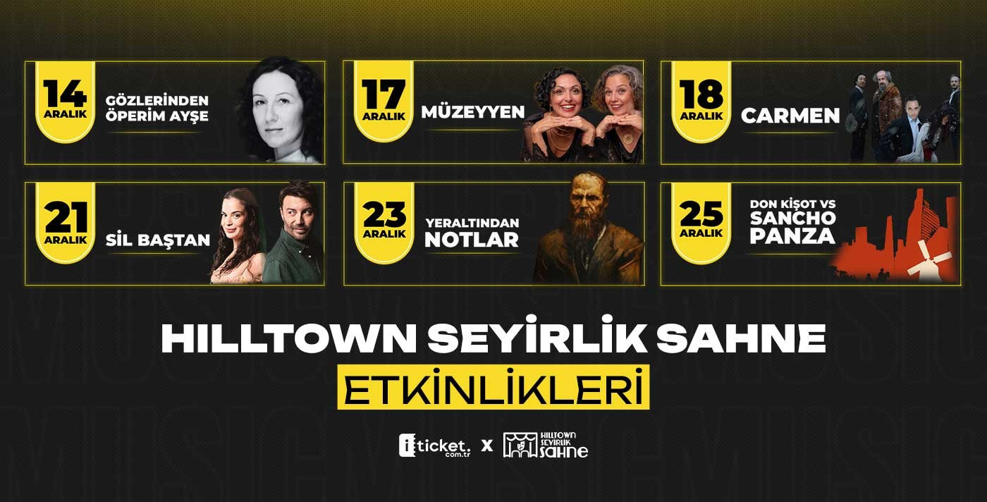 Seyirlik Sanat Yetişkin Tiyatro Oyunları