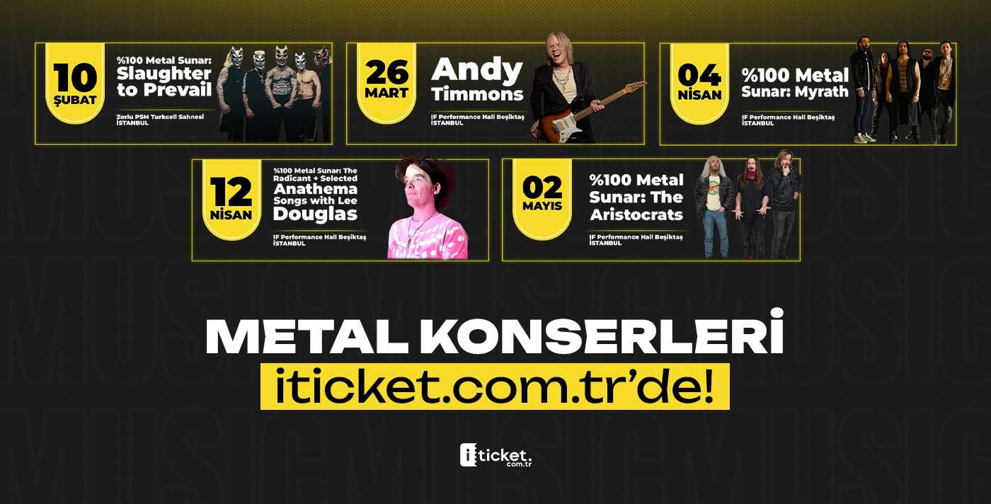 İstanbul Metal Konserleri