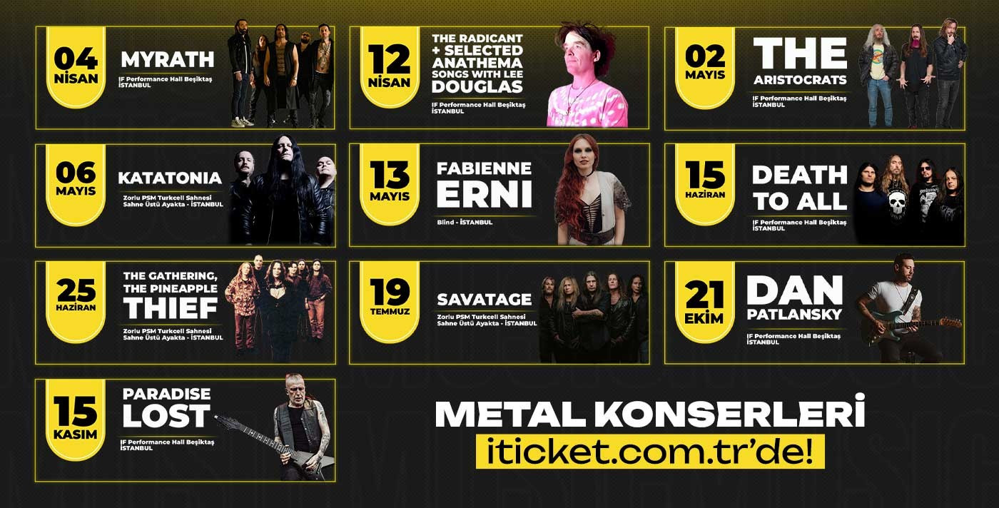 İstanbul Metal Konserleri