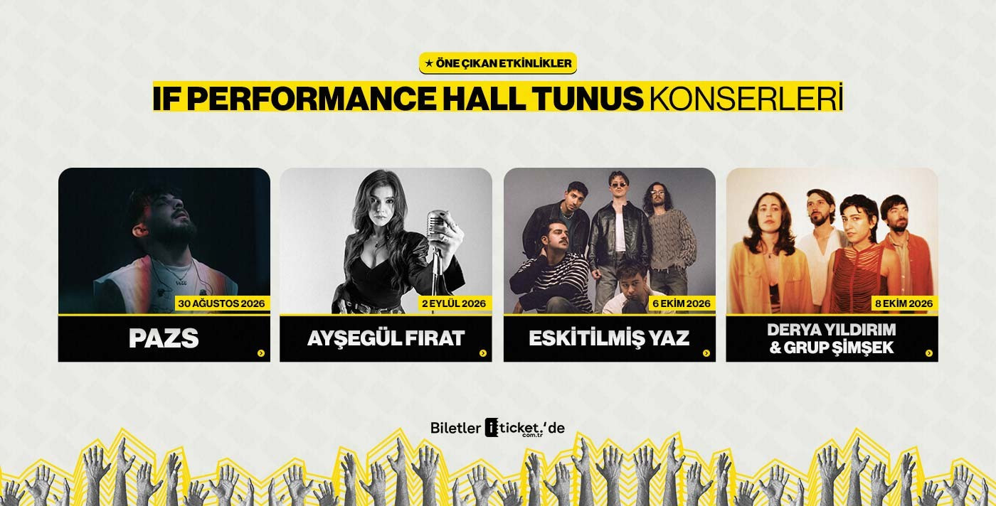 IF Performance Hall Tunus Etkinlikleri