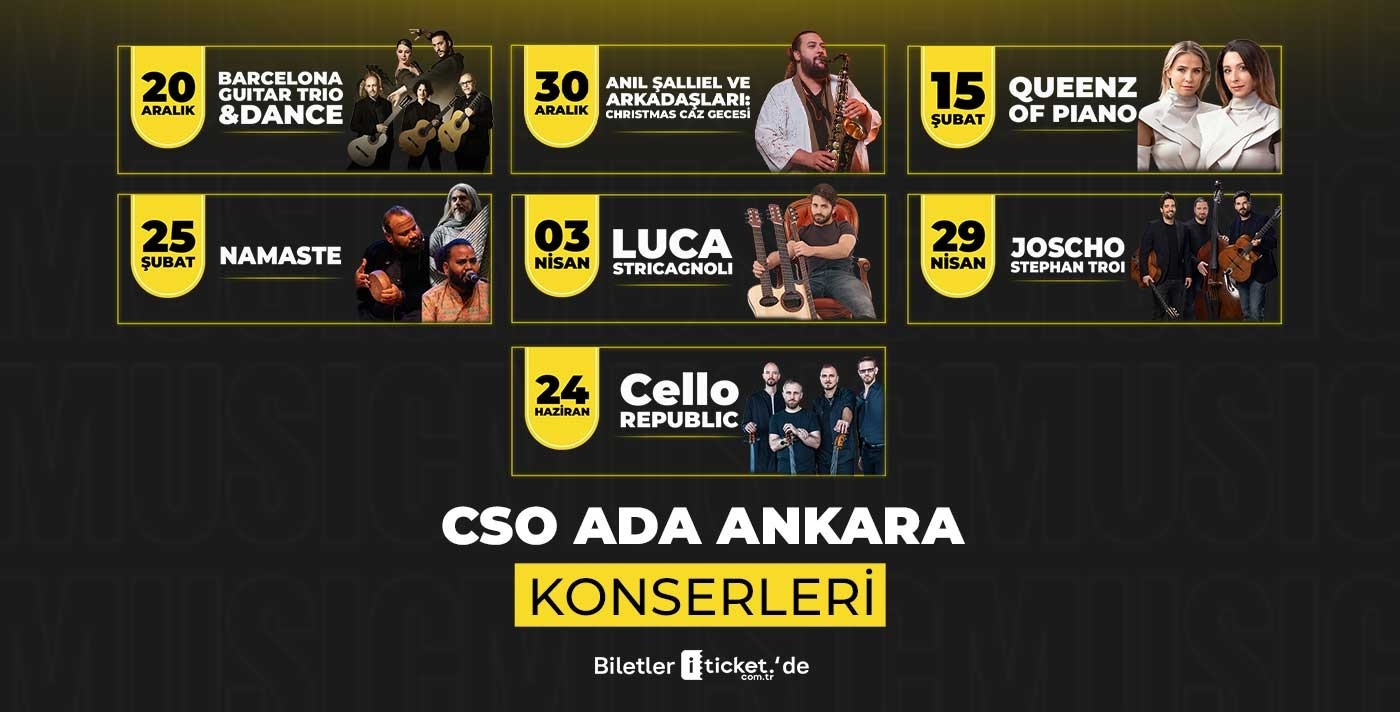 CSO Ada Ankara Konserleri