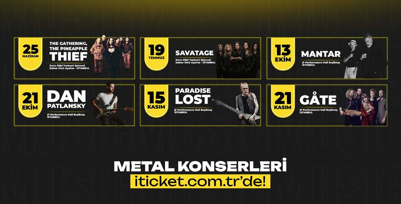 İstanbul Metal Konserleri