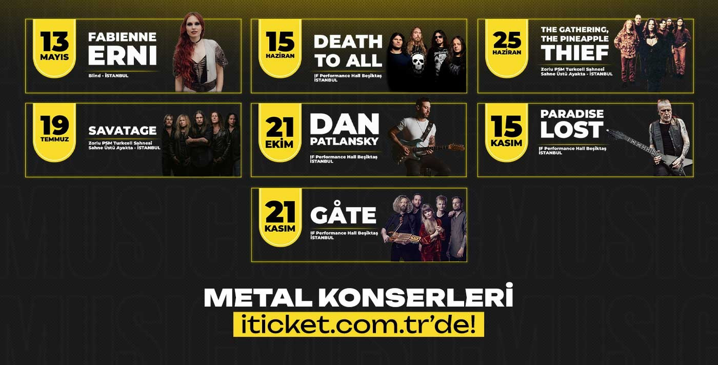 İstanbul Metal Konserleri