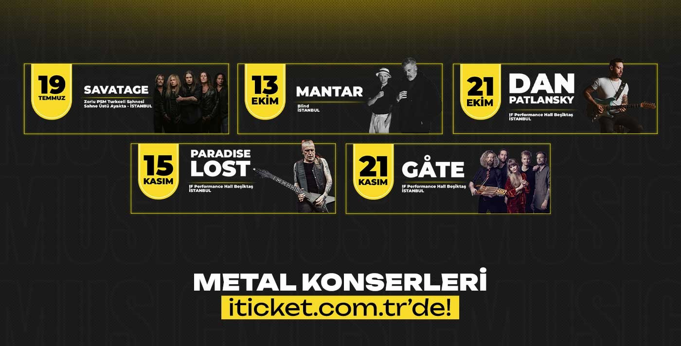 İstanbul Metal Konserleri